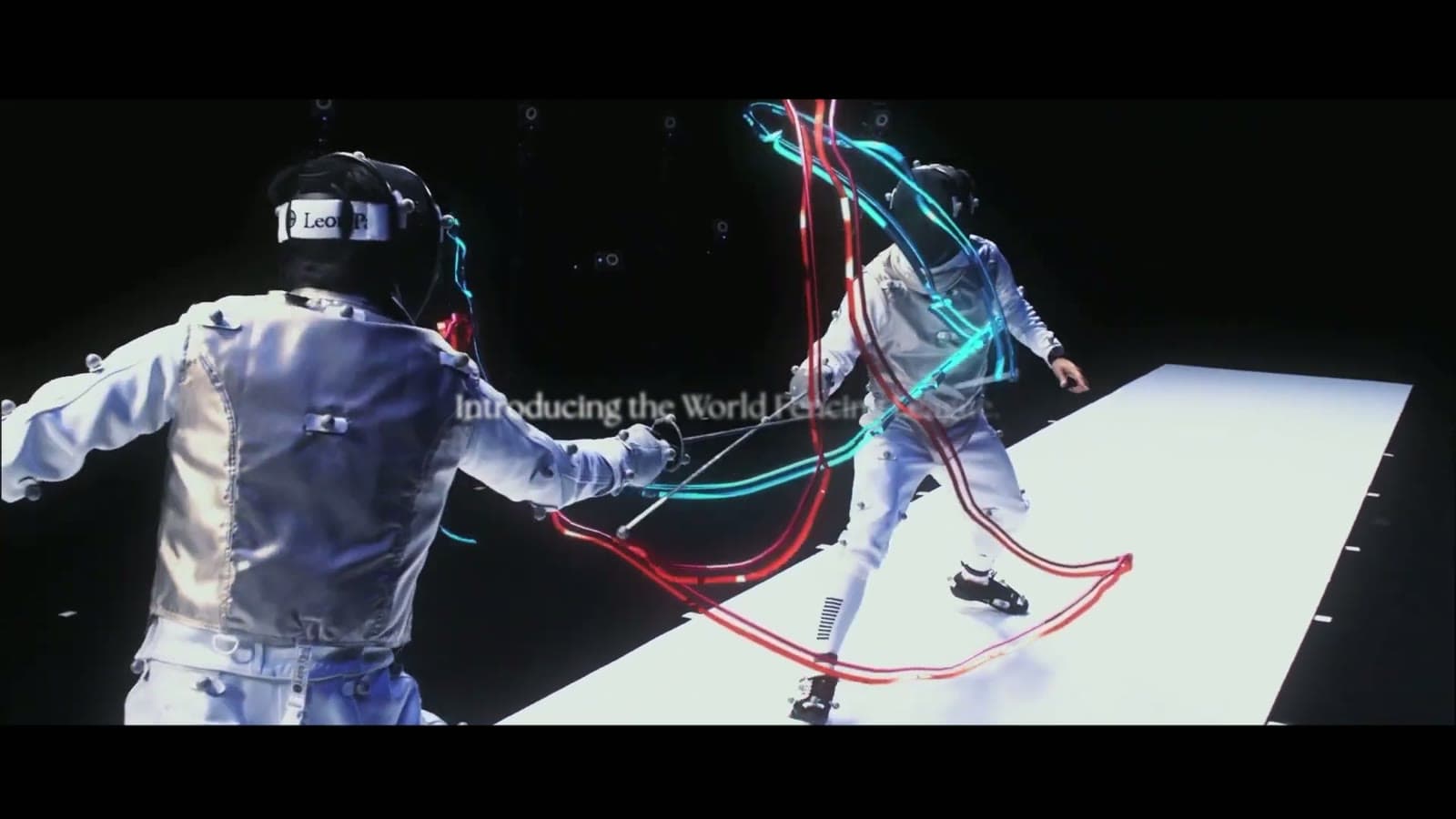 WFL technology-enhanced fencing visual